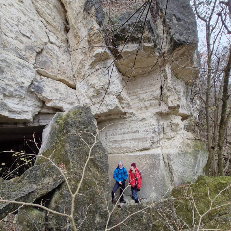 Országház kőfejtő sziklafala