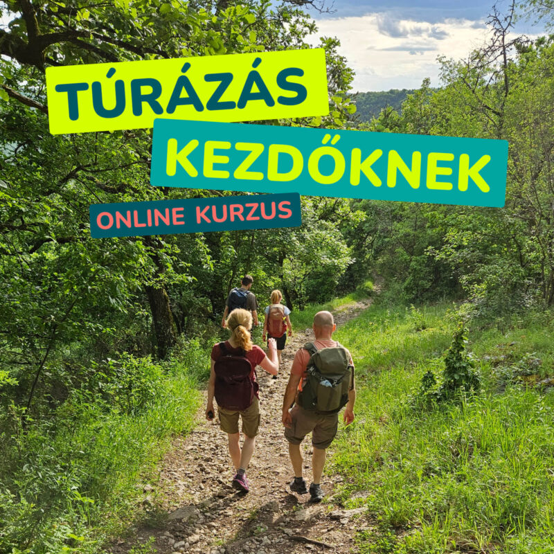 Túrázás kezdőknek online kurzus a Túrára kattanva csapatától.