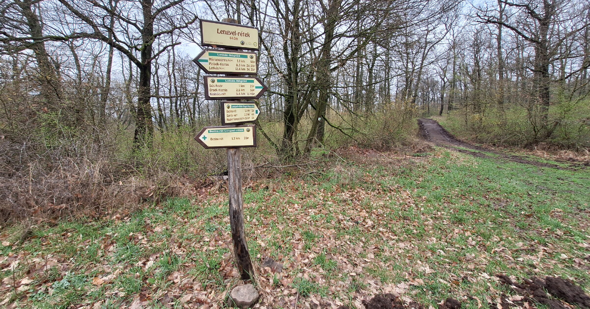 útjelző tábla menetidőkkel